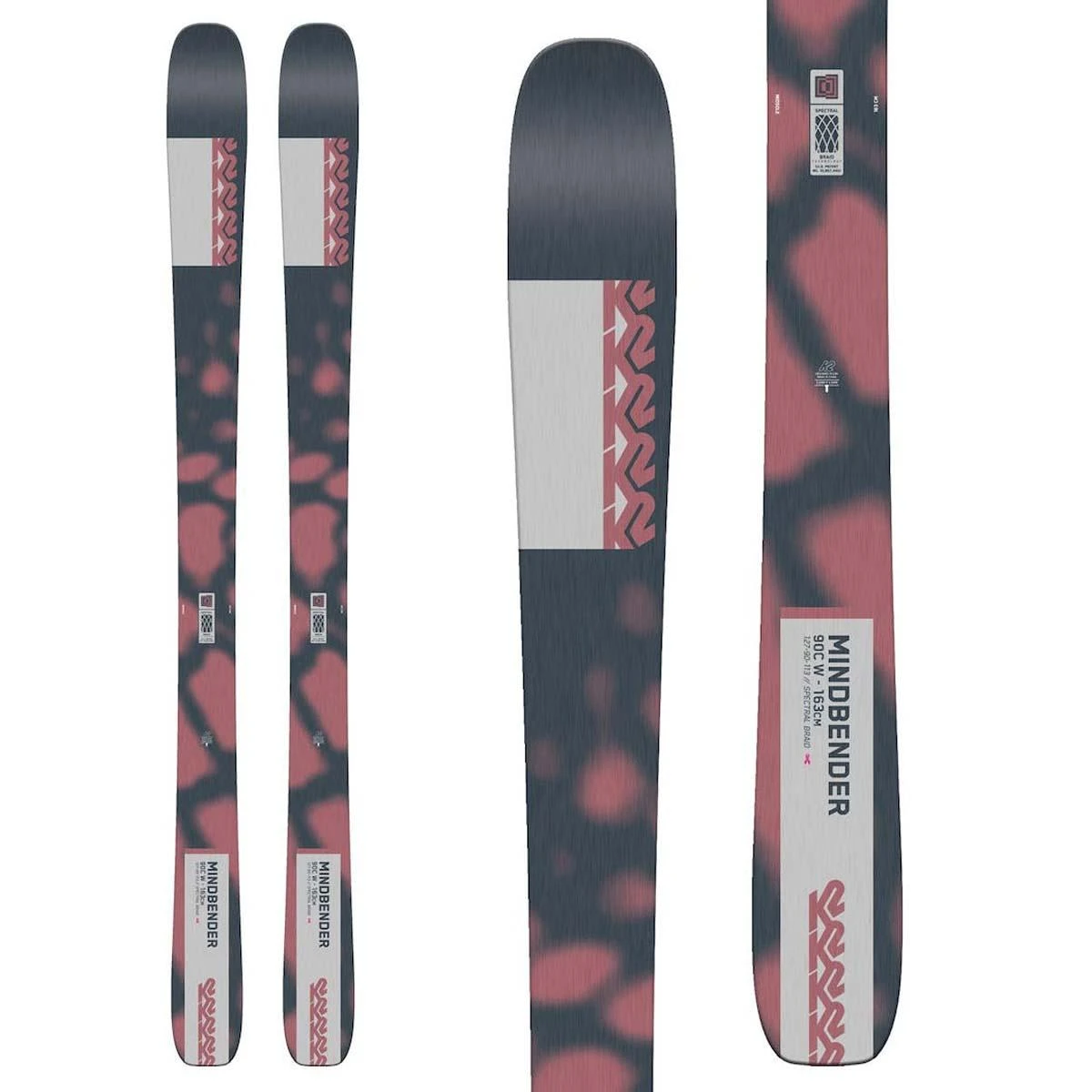 K2 MINDBENDER 90C Skis Women's 2023 3 K2 MINDBENDER 90C Skis Women's 2023