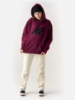 K2 Loud And Proud Hoodie 2023 -K2 Store k2 2223 loudproud hoodie maroon S2217001 2