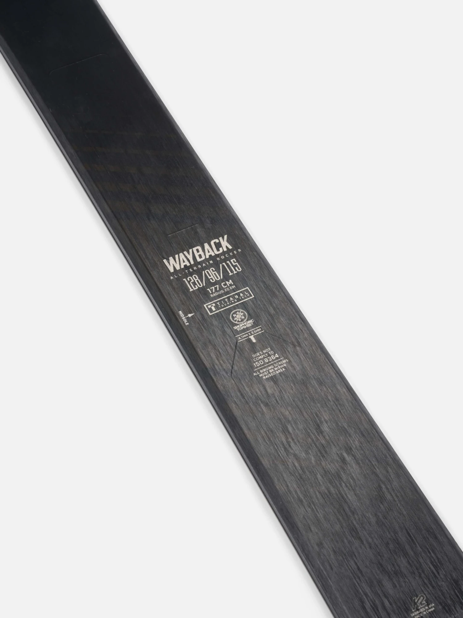 K2 Wayback 96 Men's Skis 2023 8 K2 Wayback 96 Men's Skis 2023 - Image 6